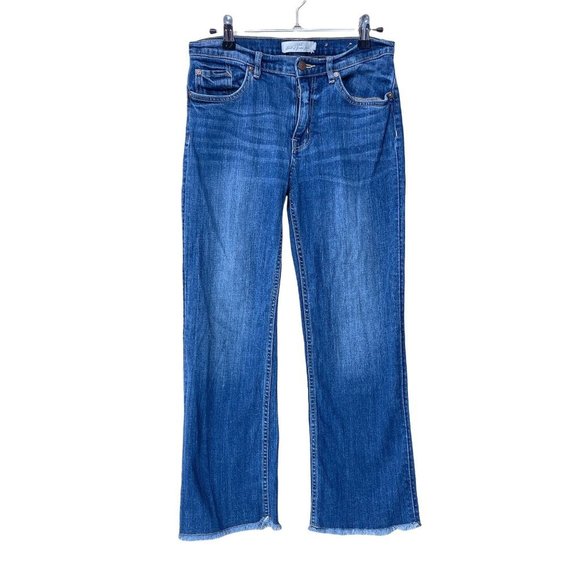 H&M Denim - H&M Label of Graded Goods Jean Womens Sz 27 | 4 Raw Edge Mid-Rise 26" Inseam